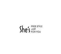 shes茜子品牌标志LOGO