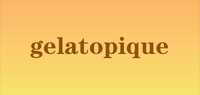 gelatopique短袜